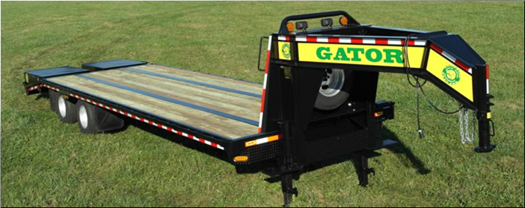 GOOSENECK TRAILER 30ft tandem dual - all heavy-duty equipment trailers special priced  Union County, Ohio
